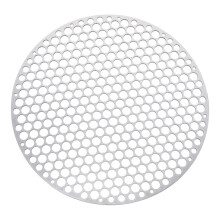 BBQ Grill Mesh Rack Stainless Steel Round Grilling Rack AntiFall Design for Outdoor Cooking