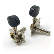 Ukulele Tuning Pegs 2R 2L Set for 4 String Guitar or Bass, Easy NailType Installation, Quick Replacement