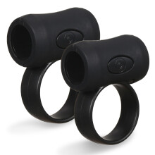 2Pcs Drumstick Grips Anti Slip Silicone Control Clips for Drummers Beginner Black