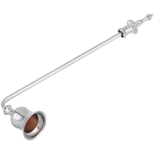 Vintage Silver Candle Wick Snuffer Metal Extinguisher
