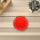Red Snare Drum Skin Double Layer Coated Drum Head for Instruments 7