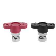 2Pcs Copper Nylon Vehicle Battery Terminal Connectors 3/8" 12V Car Use