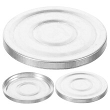 3Pcs Aluminum Eyeshadow Box Liners DIY Makeup Storage Case Silver
