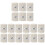 White Elastic Bandage Wraps for Sports Strong Support Comfort 1