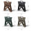 Folding Stool with Hexagonal Comfort Seat, Durable Load Support for Camping and Outdoor Use (Black) 3