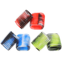 6Pz Impugnature Pesca Gomma Protettive Comfort Assortiti