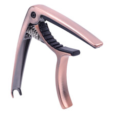 Guitar Capo with Tuner for Acoustic and Classical Guitars, Durable Metal Build, Quick Key Change