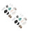 Natural Crystal Stone Samples Rock Identification Kits for Decor 3
