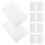 10Pcs Shatterproof Acrylic Mirror Tiles Self-Adhesive White Wall Decor 11