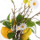 Decorative Artificial Lemon Branch with Lifelike Lemons for Table 3