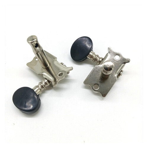 Ukulele Tuning Pegs 2R 2L Set for 4 String Guitar or Bass, Easy NailType Installation, Quick Replacement 2