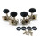 Ukulele Tuning Pegs 2R 2L Set for 4 String Guitar or Bass, Easy NailType Installation, Quick Replacement 5