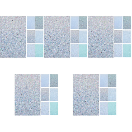 Colorful Glitter Faux Sheets for DIY Accessories 1