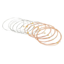 Phosphor Bronze Acoustic Guitar Strings Set 12pcs Bright Clear Tone Long Sustain Durable