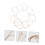 Phosphor Bronze Acoustic Guitar Strings Set 12pcs Bright Clear Tone Long Sustain Durable 3