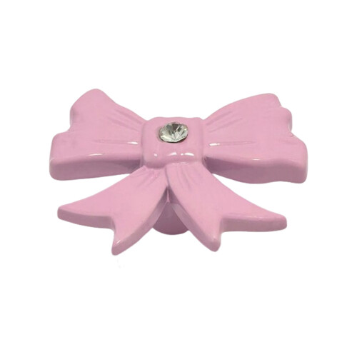 (Pink, 1pc) Rhinestone Cabinet Pull Handle for Furniture 2