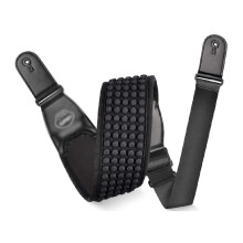 Padded Guitar Strap Adjustable 3.5Inch Wide Comfortable Electric Guitar Strap with 6 Picks