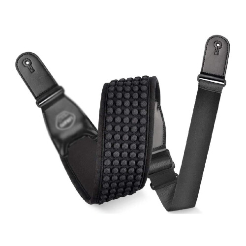 Padded Guitar Strap Adjustable 3.5Inch Wide Comfortable Electric Guitar Strap with 6 Picks