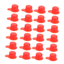 200pcs Rubber Hole Plugs and Threaded Dust Caps Dustproof Oil Resistant Seal for Automotive and Furniture
