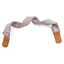 Black Leather Guitar Strap Adjustable and Durable for Acoustic Electric Bass and Ukulele