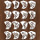 16PCS Face Painting Templates for Wall Canvas Decor 10
