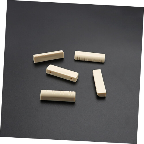 10pcs Preslotted Mandolin Nut Replacement Plastic Mandolin String Nut for Enhanced Tone and Durability 1