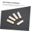 10pcs Preslotted Mandolin Nut Replacement Plastic Mandolin String Nut for Enhanced Tone and Durability 5