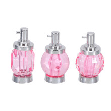 3Pièces Mini Flacons Métal Argent Décoratifs Pour Maison De