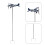Blue Decorative Metal Windmill Airplane for Yard and Backyard 6