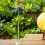 Blue Decorative Metal Windmill Airplane for Yard and Backyard 8