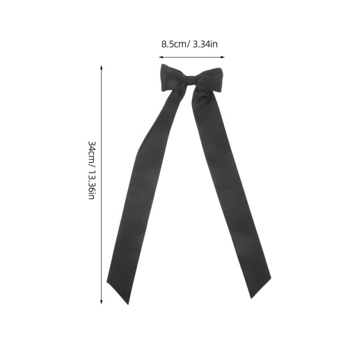 12Pcs Black Bowknot Decor for Presents Self-Adhesive Elegant Bows 1
