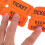 Billets De Tombola Orange Papier Double Usage 4
