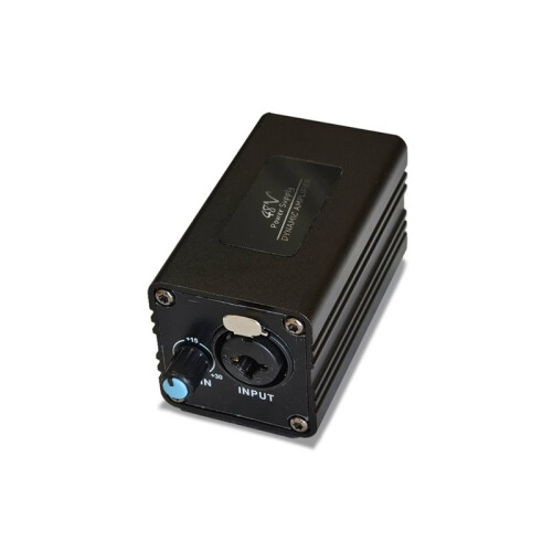 Wired Dynamic Handheld Microphone 48V Amplifier for Home Outdoor, Stage Performance, Live Streaming, Karaoke Mic