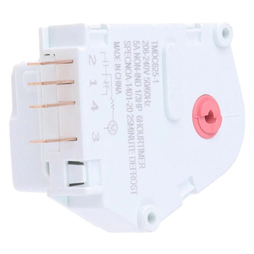Refrigerator Defrosting Timer Adjustable Defrost Timer Controller Refrigerator Replacement for Restaurant Home Hotel 2