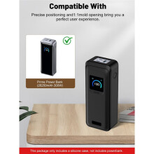 Siliconen Hoesje voor Prime 26.250mAh 300W Powerbank, Schokbestendig met LCD-Scherm