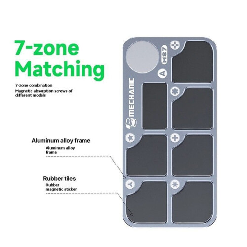 MECHANIC MS7 Magnetic Screw Storage Organizer for Efficient Phone Repair 2