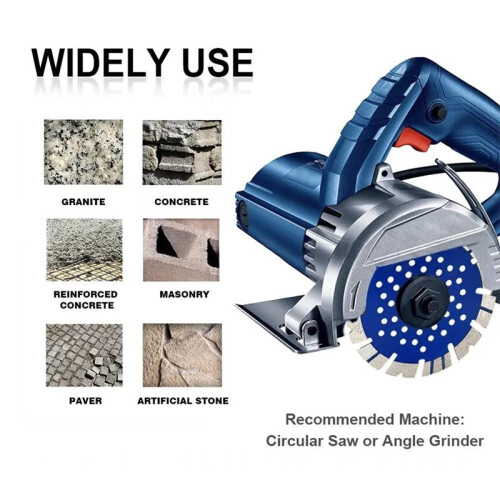Diamond Segmented Saw Blade 125mm Multi-Hole for Granite Concrete Masonry 2