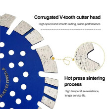 Diamond Segmented Saw Blade 125mm Multi-Hole for Granite Concrete Masonry