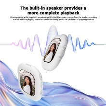 Phone Vlog Selfie Monitor Screen, 2.01inch Wireless Connection Rear Camera Display Compatible for