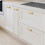 Gold Shell Shape Brass Handle for Kitchen and Bathroom Cabinets, 128mm 5