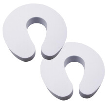 Door Finger Pinch Guard Pack of 2 Baby Proof Door Stopper Soft Foam C Shape Anti Slam Child Safety