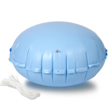 4x4 Pool Air Pillow for Above Ground Pools, Cold Resistant PVC Winterizing Cushion with 49Ft Rope