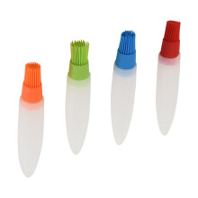 Silicone Basting Brush Set with Oil Bottle for Grilling and Baking, Heat Resistant and Easy Clean