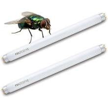 FSL BL T8 F10W Fly Killer Replacement Bulbs - 13in UV Tubes for 10/20 W Fly Insect Killer / Bug Zapper(2-Pack)