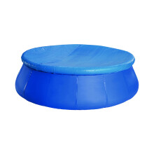 8FT Round Above Ground Pool Cover Waterproof Dustproof Protection Easy Fit for Seasonal Storage