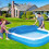 10 x 6 FT Rectangular Pool Cover for Inflatable Pool, Dustproof Outdoor Protection with Adjustable Drawstrings 3