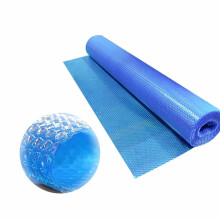 Hot Tub Cover 1.5x2m Blue Thermal Pool Solar Blanket with Waterproof Bubble Layer for Outdoor Spa