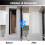 35x35cm Lockable White Metal Access Panel for Ceiling and Wall, Decorative Bathroom Maintenance Door 3