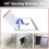 35x35cm Lockable White Metal Access Panel for Ceiling and Wall, Decorative Bathroom Maintenance Door 5