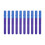 Pack of 10 Safe Markers Disappearing Ink Technology-Blue 1